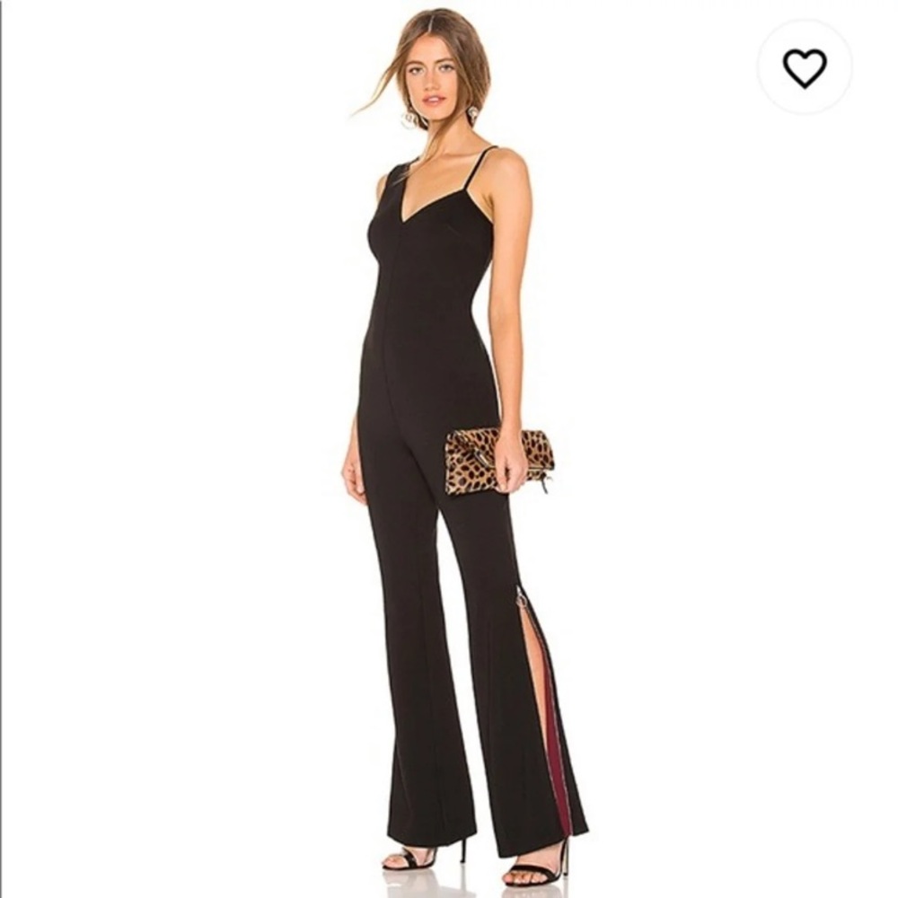 Donna Mizani ‘Pippin’ Jumpsuit X Revolve in Black
